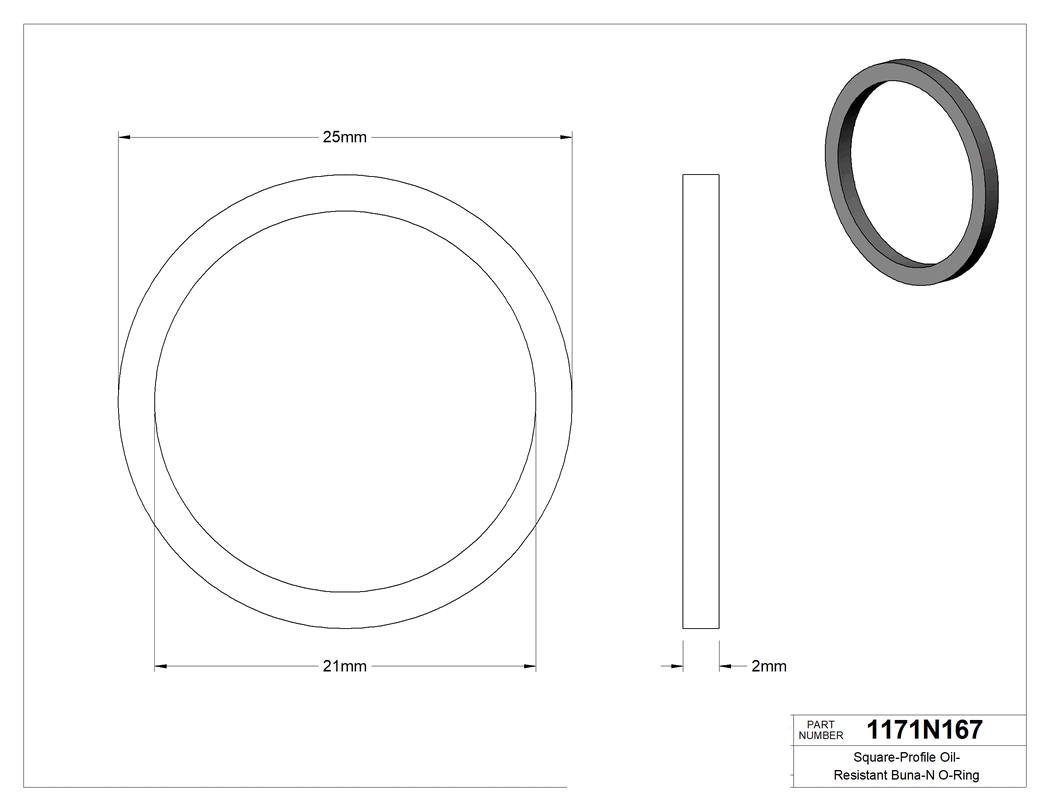 Technical drawing - 1171N167